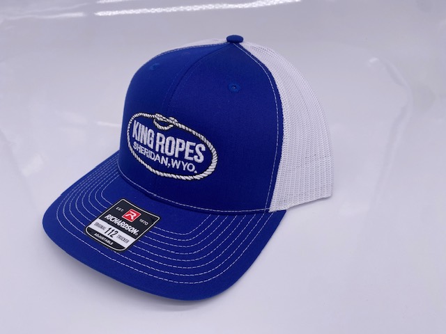 King Ropes Richardson 112 trucker cap in Royal / White